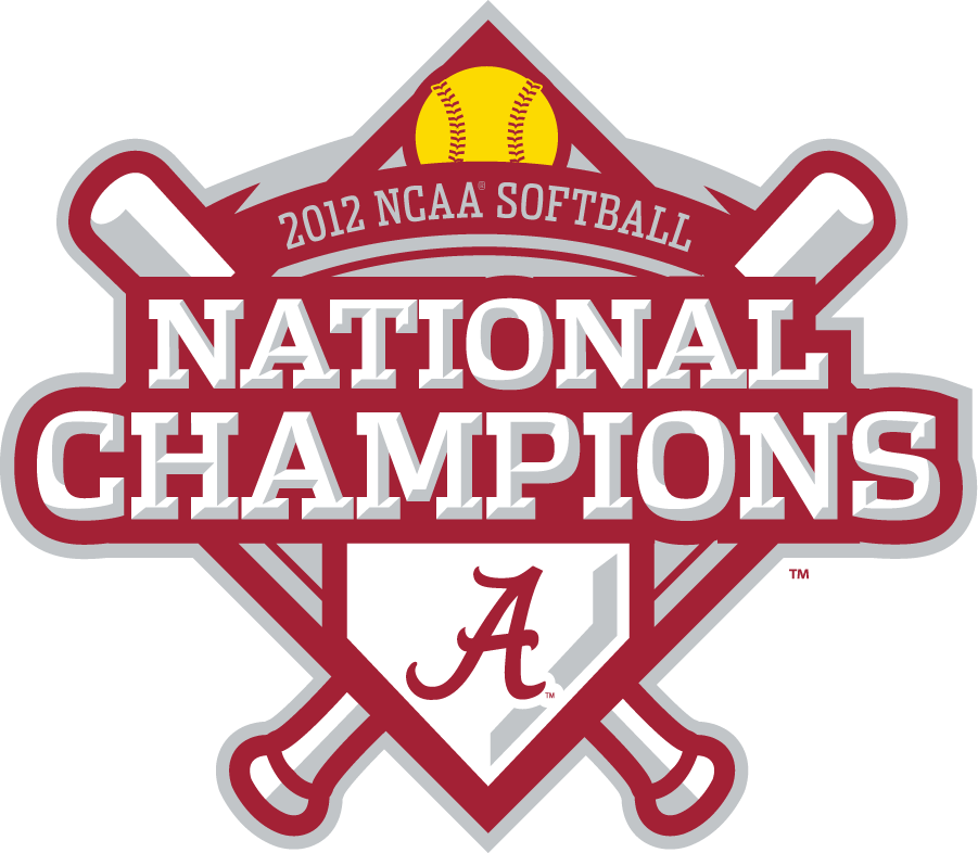 Alabama Crimson Tide 2012 Champion Logo v2 diy iron on heat transfer
